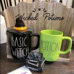 Rae Dunn Halloween mugs